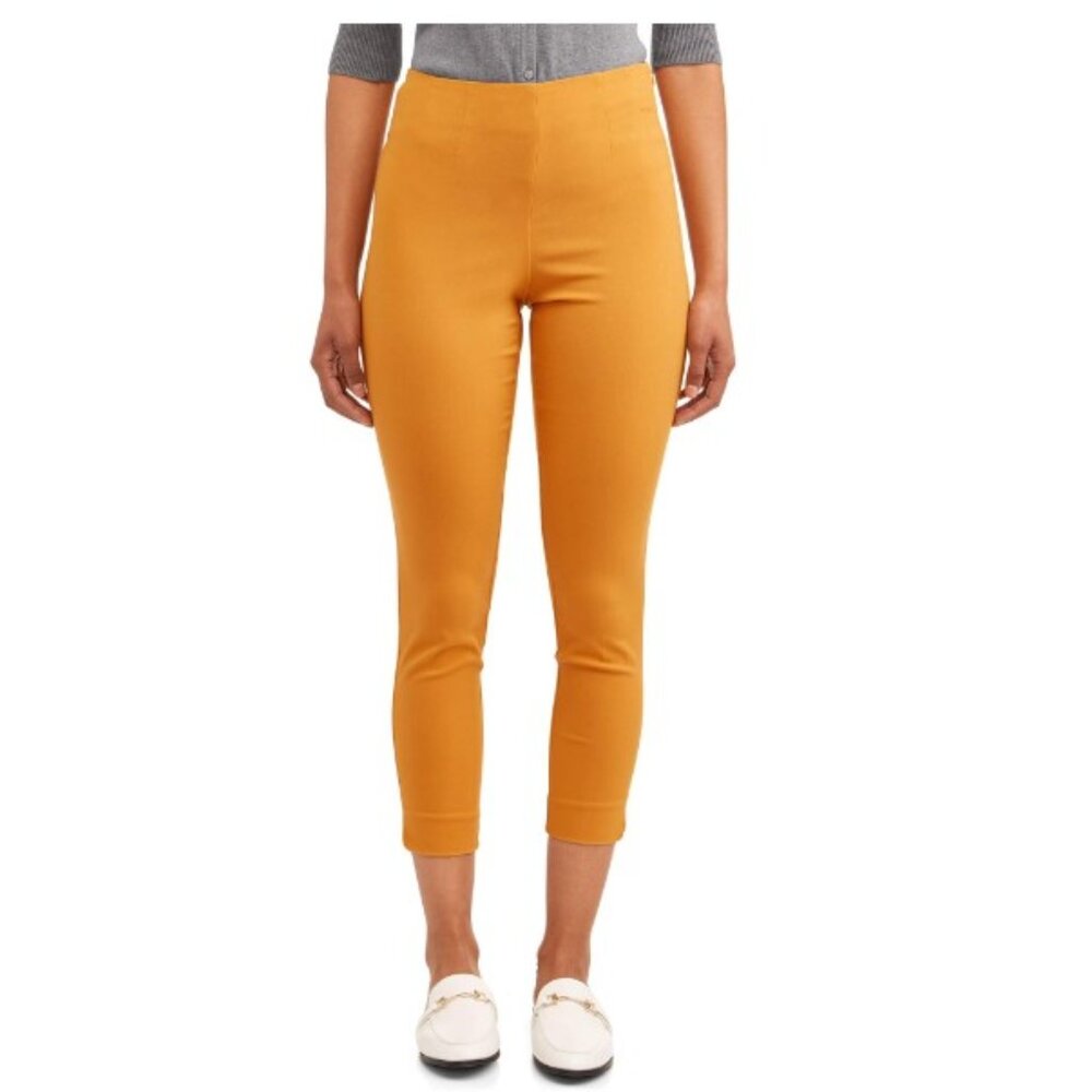 Time and Tru Women's Millennium Skinny Pants, Apple Juice